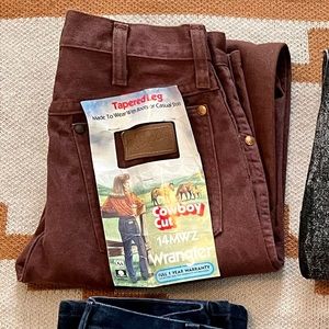 Wrangler Women's High Rise Jeans - Brown